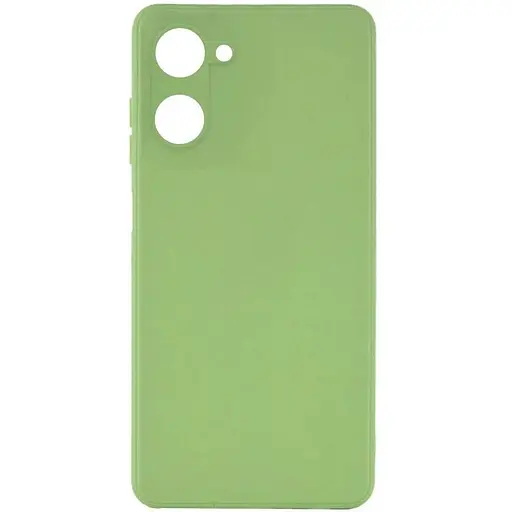 Силиконовый чехол Epik Candy Full Camera для Realme 10 4G Фисташковый