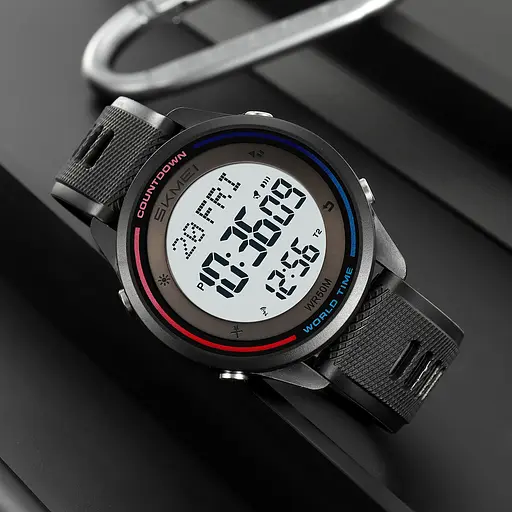 Наручные часы мужские 2348BKWT Black-White Skmei acs0029988 - фото 5