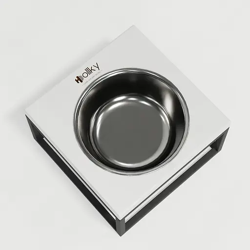 Hollky Base Solo M — миска на підставці для котів і середніх собак (1 × 0,8 л) - фото 6