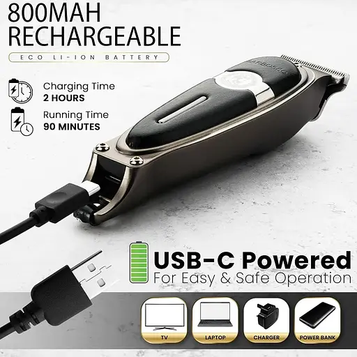 Триммер для бороды для мужчин BARBOSSO - фото 6