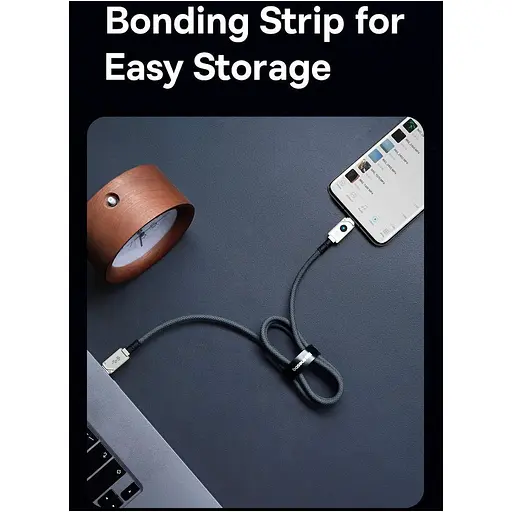 Кабель Baseus Unbreakable USB-C to USB-C 100W 2m Stellar White (P10355800221-01) [152050] - фото 11