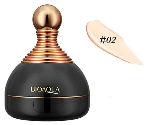 Кушон-консилер Bioaqua Silky Concealer Keeping Beauty Cream тон 02 світлий бежевий 15 г - фото 2
