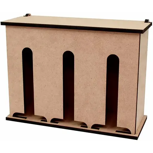 Органайзер для чаю Rosa Talent МДФ 25х10х19 см