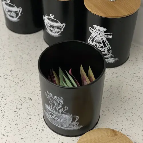 Набор металлических емкостей для кухни RUHHY 24578 4 шт. герметичные 1.5 л - фото 8