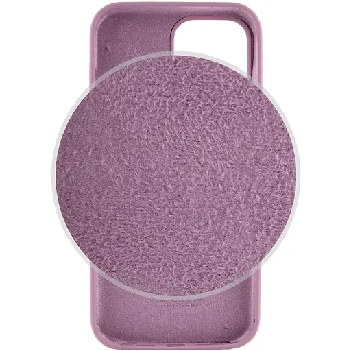 Чехол Silicone Case Full Protective AA для Apple iPhone 14 Plus 6.7 Лиловый/Lilac Pride - фото 3