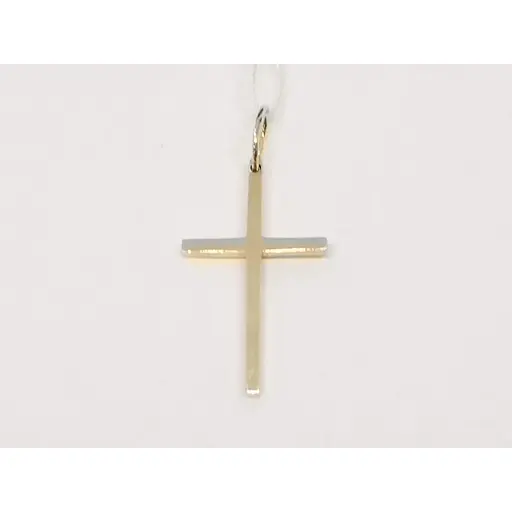 Золотий хрестик Харківська ювелірна фабрика з емаллю. 11589-ЕБЕЛ - фото 3