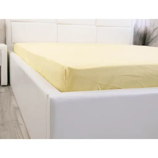 Простынь Руно на резинке Yellow бязь 180х200 см (504.114У_Yellow) - фото 2