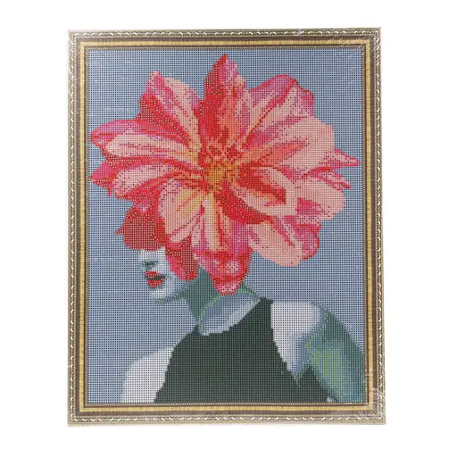 Набір з алмазною мозаїкою "Чарівна квітка" 40*50 см, IDEA2-CK6178, ТМ "99IDEAS" - фото 6