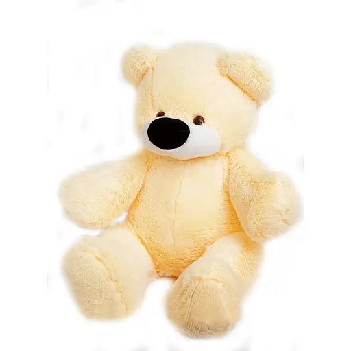 М'яка іграшка Alina ведмедик Бублик 70 см персикова
