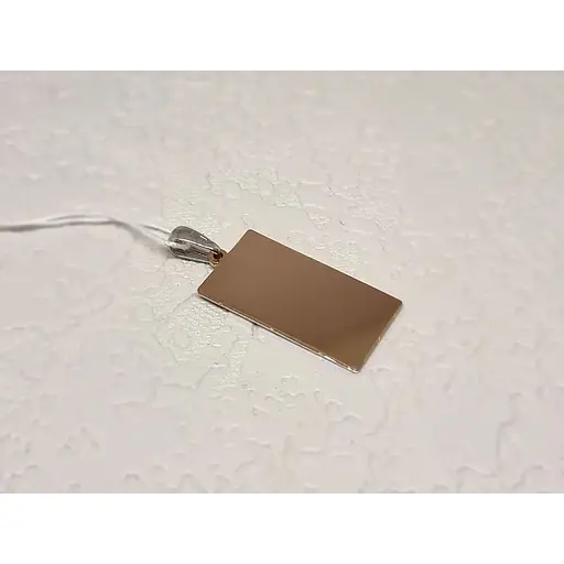 Золотая подвеска Favoritum-икона "Божья Матерь". 310019 - фото 3