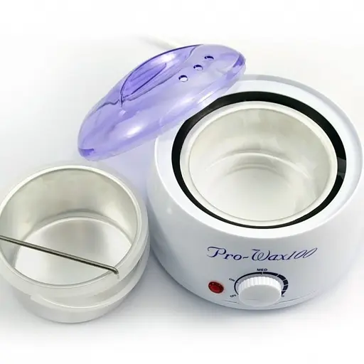 Воскоплав баночний Pro Wax 100 для депіляції нагрівач для гарячого воску з терморегулятором - фото 4