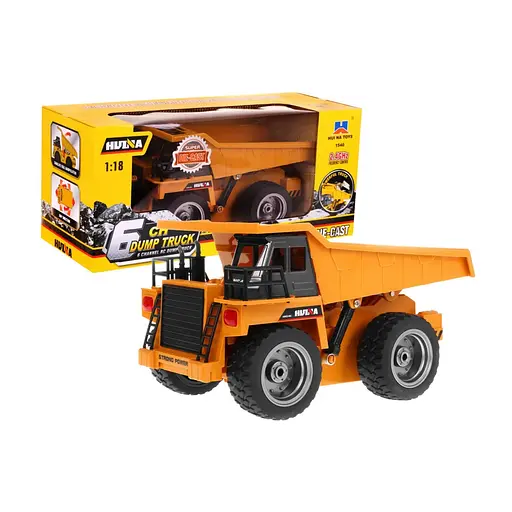 Самосвал на управлении с металлическими элементами