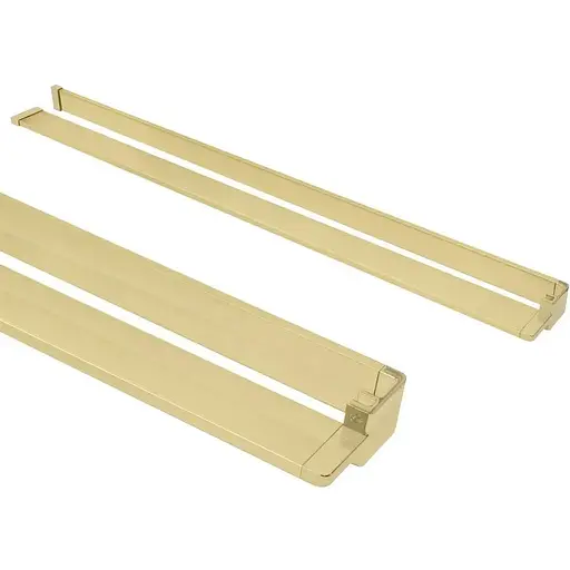 Полка Rea Evo на душевую стенку brushed gold REA-46000, Золотой - фото 1