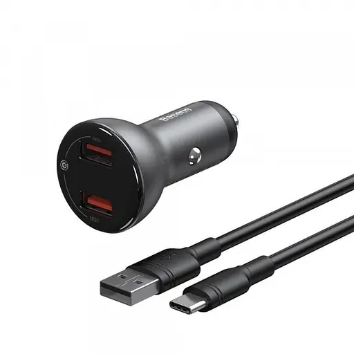 Озг Baseus Digital Display Dual SCP Quick Charger 45W TZCCBX-B0G - фото 1