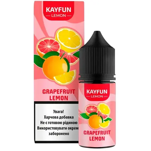 Набір компонентів для самозамісу заправки сольової Flavorlab Kayfun Lemon Grapefruit Lemon Грейпфрут Лимон 30 мл, 0-50 мг (18748) - фото 1