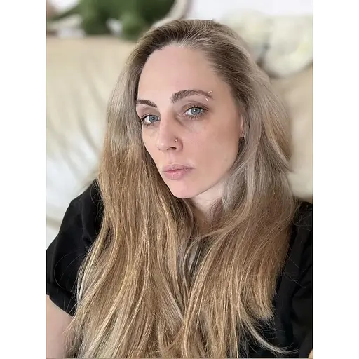 Срібна сережка для пірсингу брови Umax. 7041U - фото 3