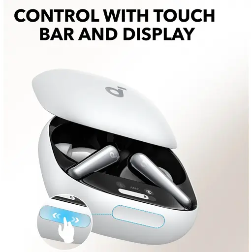 Навушники TWS Anker SoundCore Liberty 4 Pro White - фото 2