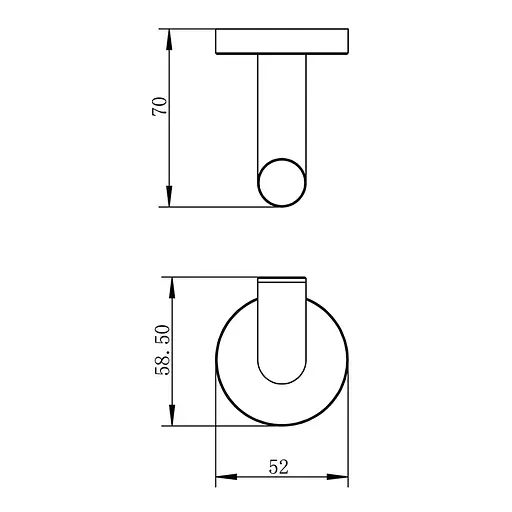 Набор аксессуаров для ванной Imprese Hranice 100014, Хром - фото 6