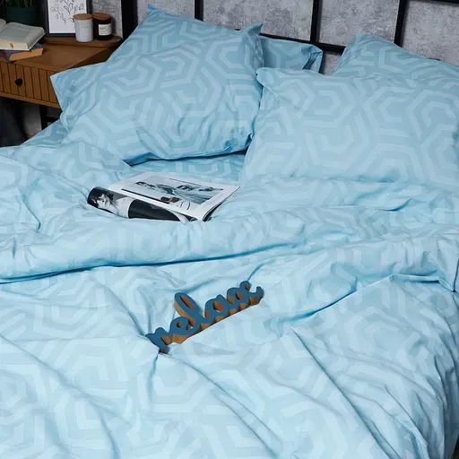 Пододеяльник Moon&Star Бязь Gold Люкс Arctic Glow Двуспальный 175x210 см - фото 4