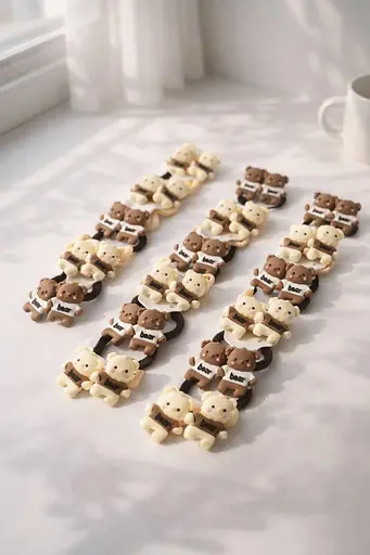 Набір гумок для дівчаток 20 шт. - фото 1