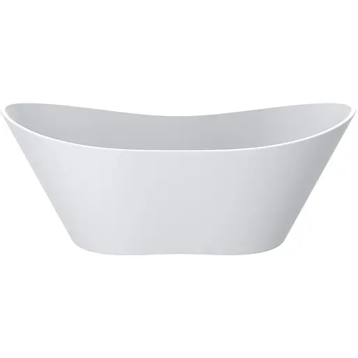 Ванна Mraggo Florda матова з литого мармуру 1800x750x722 00312802 Білий матовий - фото 1