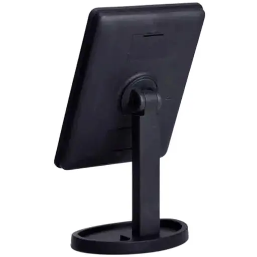 Косметичне дзеркало з LED-підсвіткою 16 світлодіодів, чорний Yiwu HP-10-3AB - фото 2