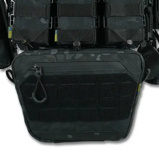 Плитоноска Kiborg GU gen.2 + 8 подсумок Black Multicam (1000-k77001) - фото 6