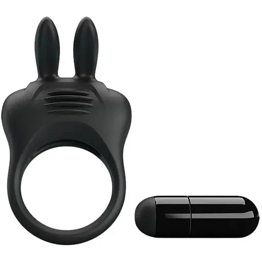 Эрекционное кольцо Pretty Love Davion Penis Ring 7.4 см черный