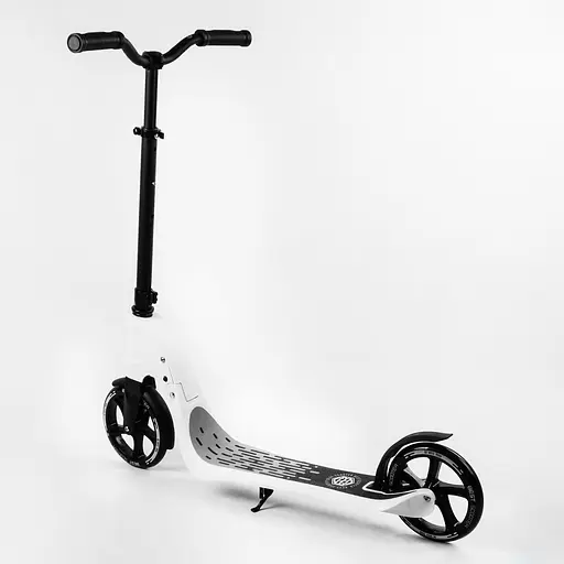 Самокат Best Scooter 92х48х104 см Чорно-білий 000231607 - фото 4