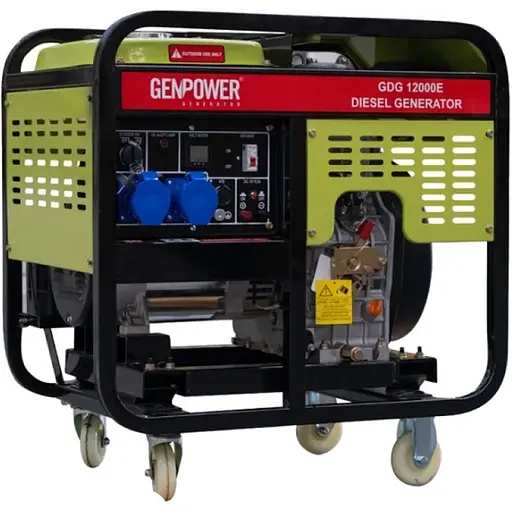 Генератор дизельный Genpower GDG 12000E [156636] - фото 1