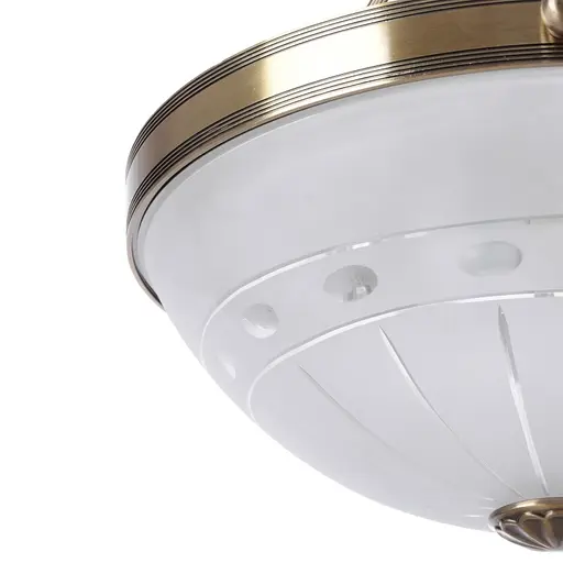 Люстра потолочная Brille классическая E27 60W BZ (BKL-458C/3) - фото 2