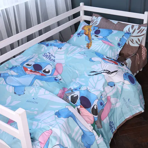 Комплект постільної білизни Mirson 17-0857 Stitchpop Ranforce Elite 110х140 см - фото 4