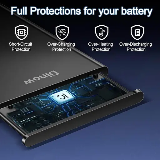 Акумулятор для iPhone 12 Pro Max, літій-іонний полімерний акумулятор високої ємності 4500 мА·год COM з iPhone 12 Pro Max - фото 3