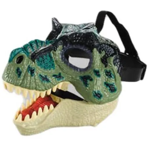 Маска Тиранозавра Dino Toys со звуком зеленый ZJ13A (Q9899-ZJ13A) - фото 1