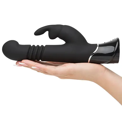 Вибратор-кролик Fifty Shades Of Grey Greedy Girl Thrusting G-Spot 22.8 см черный - фото 5