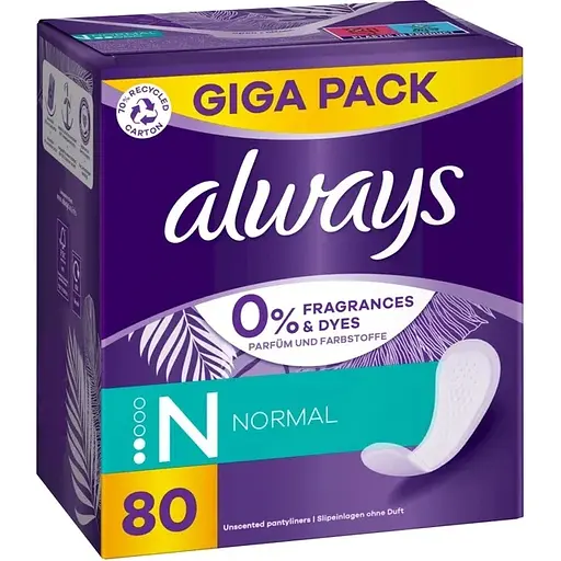 Уцінка. Щоденні прокладки Always Daily Fresh Normal Без запаху 80 шт. - фото 3