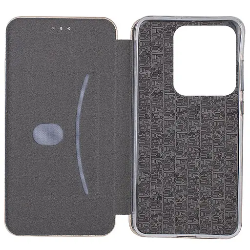 Шкіряний чохол-книжка Classy для ZTE Blade A75 4G Золотий - фото 2