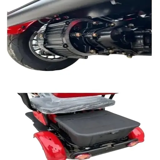 Електроскутер трицикл двомісний iBike X3 (500W, 48V, 15Ah) - фото 3