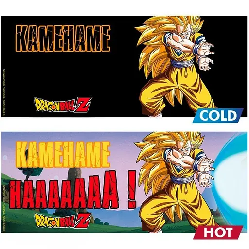 Чашка хамелеон Dragon Ball Kamehameha (Драгон бол) 460 мл - фото 3