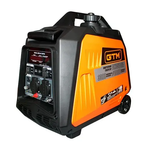Генератор інверторний GTM 3,0/3,3 кВт, однофазний, ручний запуск (DK3500iA) - фото 2