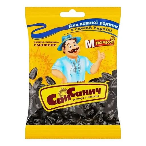 Насіння соняшника Сан Санич смажене 70 г