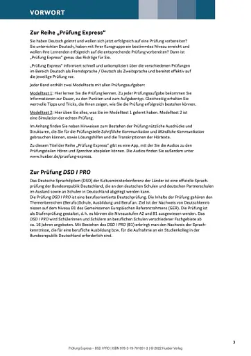 Prufung Express - DSD І Pro Übungsbuch mit Audios Online - фото 2
