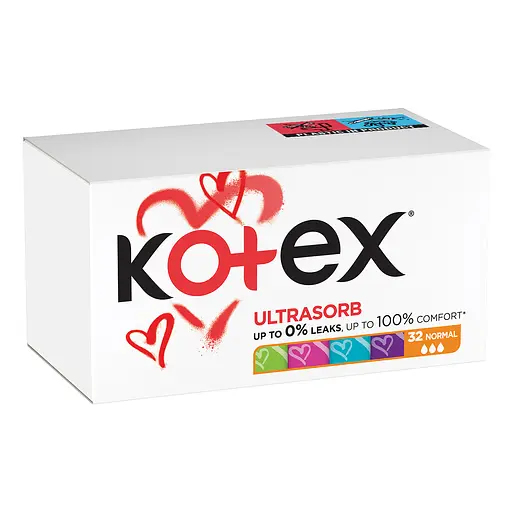 Уцінка. Тампони Kotex Silky Cover Normal 32 шт. - фото 2