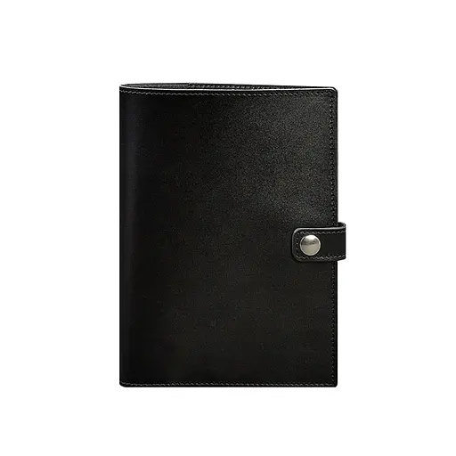 Шкіряна папка (софт-бук) для блокнота і планшета 10.0 Угольно-чорна - фото 7