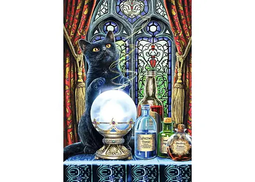 Пазл Trefl Волшебная коллекция: Кот-волшебник 1000 эл. (10898) - фото 2