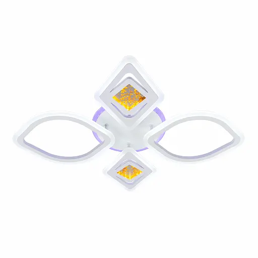 Люстра светодиодная акриловая Valeso V 2134-2 2C-TL WH с пультом - фото 10