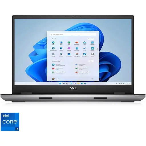 Ноутбук Dell Precision 7780 i7-13850HX la 5.30 GHz, 32GB, 1TB, RTX 3500 12GB, Windows 11 Pro, Titan