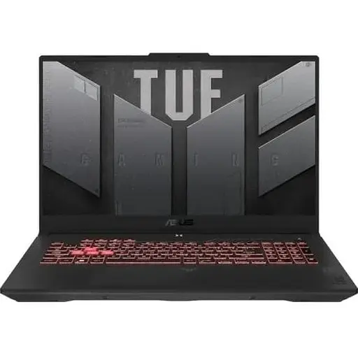 Ноутбук ASUS TUF Ігровий A17 FA707NUG-HX156MXM,7 7445HS,32GB DDR5,512GB + 1TB,RTX 4050 6GB,Без ОС