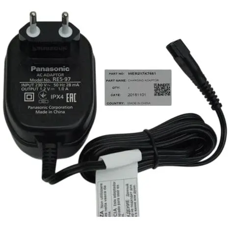Зарядное устройство Panasonic WER217K7661 для машинки ER217 (RE5-97)