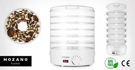 Сушарка дегідратор Mozano Food Dehydrator 500 Вт - фото 5
